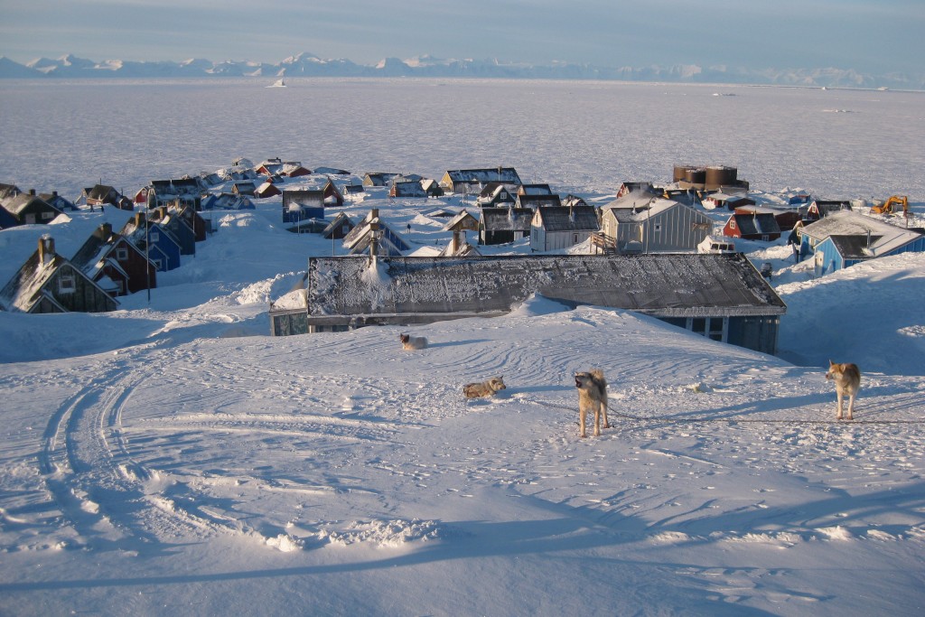 A research station in Greenland. (Photo courtesy of Melissa McKinney)