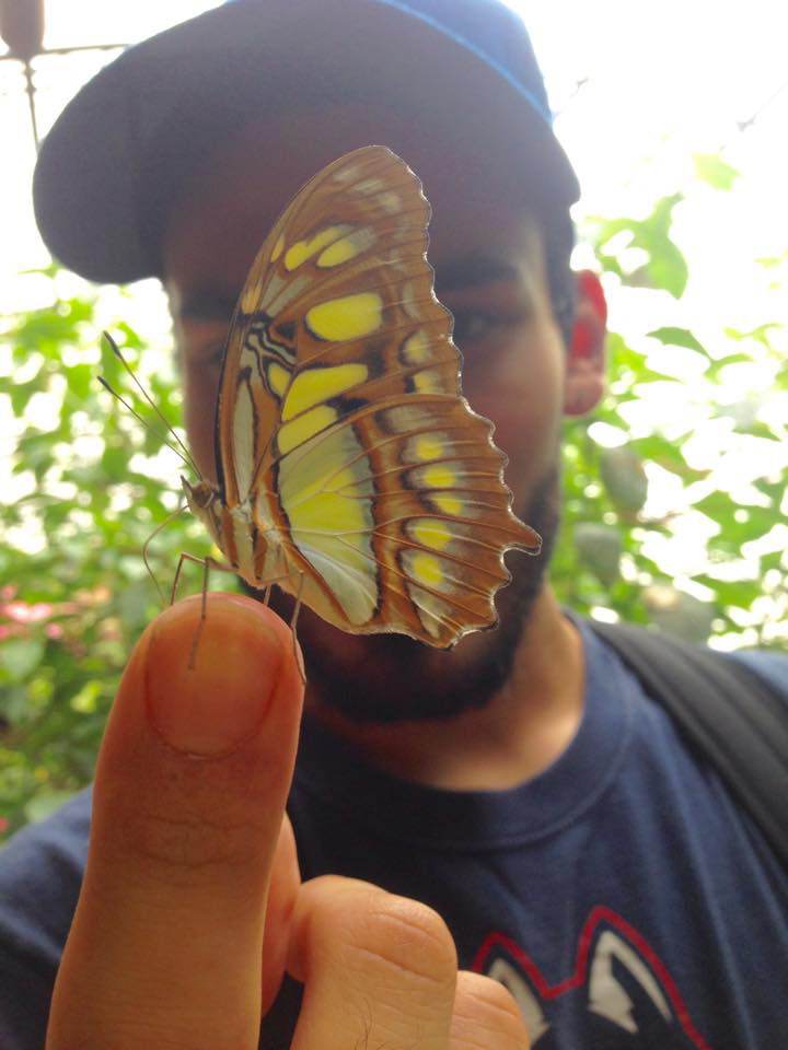 Virgilio López III '16 (CLAS) is a McNair Scholar with a major in ecology and evolutionary biology. (Photo courtesy of McNair Scholars Program)