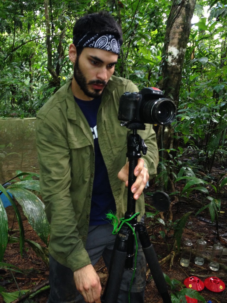 Virgilio Lopez III '16 (CLAS) is a McNair Scholar with a major in ecology and evolutionary biology. (Photo courtesy of McNair Scholars Program)