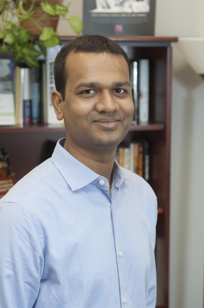 Assistant professor of economics Nishith Prakash measures the effectiveness of policies using economic metrics. (Photo courtesy of Nishith Prakash)