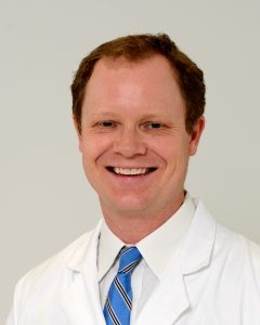 Dr. Daniel Roberts, otolaryngologist and neurotologist (Photo by Janine Gelineau)