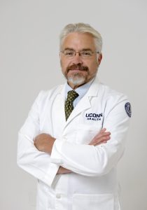 Dr. Phillip P. Smith, associate professor of surgery and clinician in UConn Health’s Center for Continence and Voiding Disorders (UConn Health/Janine Gelineau).