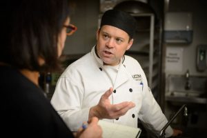 Rob Landolphi talks about dining services meal offerings