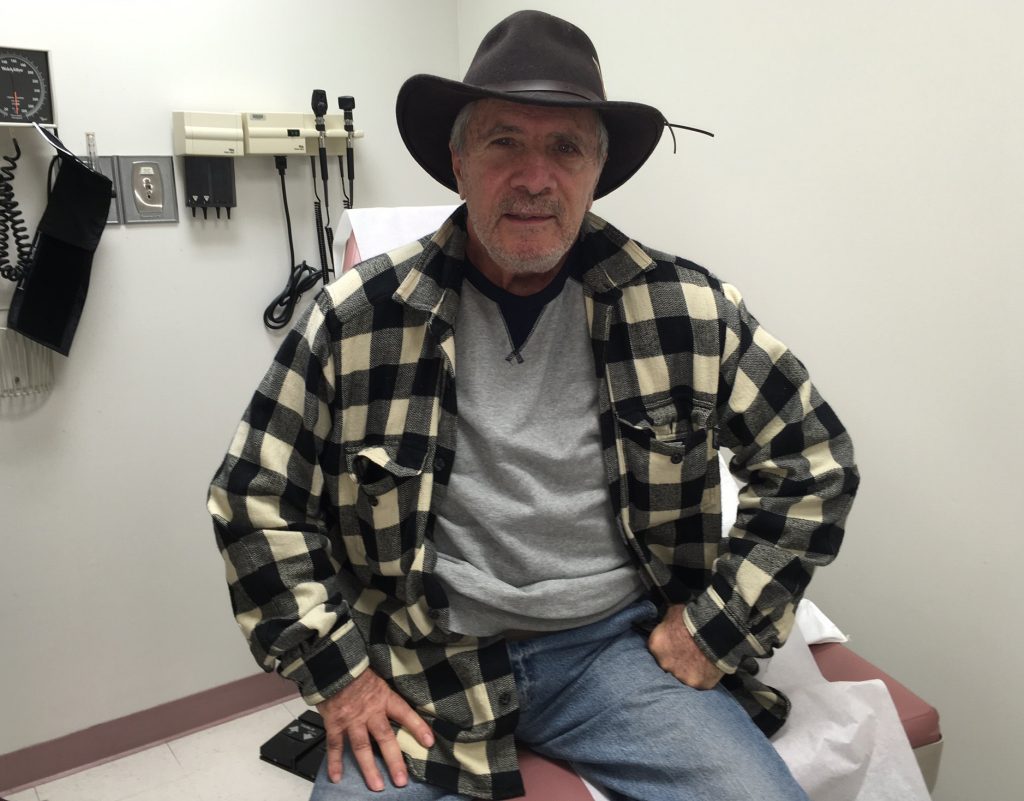 Frank Cammarata, a heart patient at UConn Health. (Lauren Woods/UConn Health Photo)