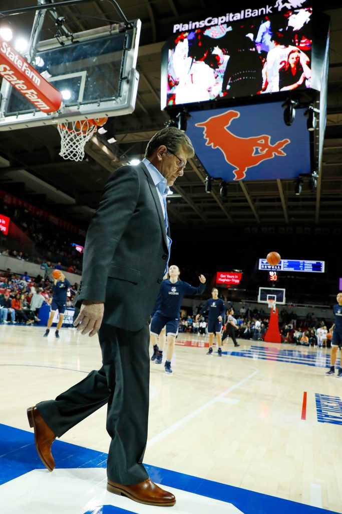 Head coach Geno Auriemma has coached UConn women's basketball for 32 years. (Gregg Ellman for UConn)