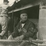 Coach Jim Penders' paternal grandfather, Jim W. Penders, longtime championship baseball coach, with four state titles, at Stratford (Connecticut) High School.