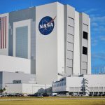 NASA's the Vehicle Assembly Building – the world’s largest one-story building. It is now being used to build the new SLS rocket that will hopefully send American astronauts to Mars by sometime in the 2030s.