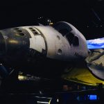 The Space Shuttle Atlantis, at the Kennedy Space Center Visitor Complex, a public museum near NASA’s private facilities.