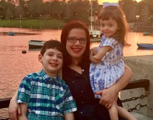 Colleen Brunetti and her two children (Photo courtesy of Colleen Brunetti).