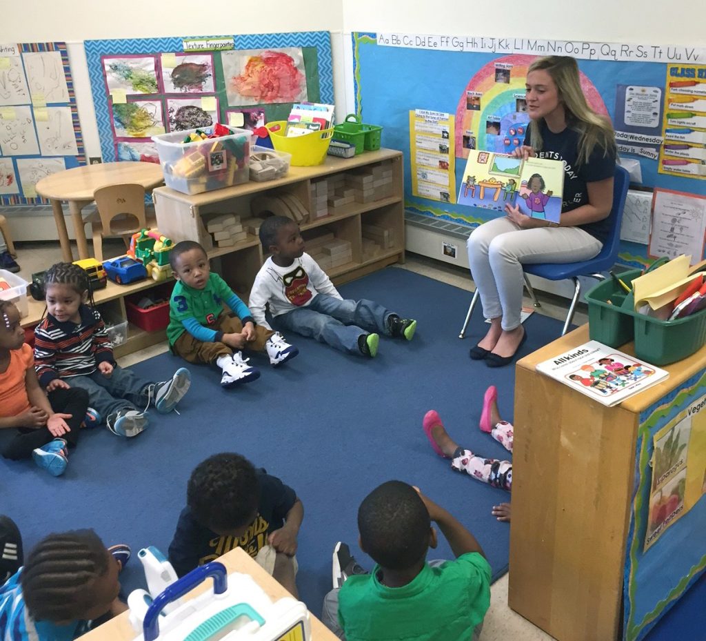 Husky Reads, a program modeled on 'Reach Out and Read,' provides nutrition education through children’s literature. (UConn Health Photo)