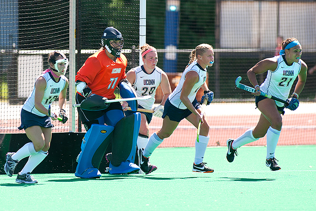 The No. 5 Huskies field hockey team will host Princeton on Saturday at 2 p.m. in a first round match in the NCAA Field Hockey Championships at the George J. Sherman Family Sports Complex. Penn State will face Northeastern at 11 a.m. in the other first round game on Saturday in Storrs with the winners facing off on Sunday at 2 p.m.