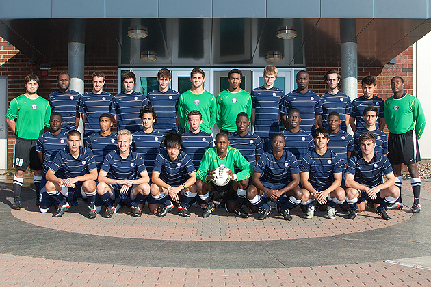 The 2011 Men's Soccer Team. (Steve Slade for UConn)