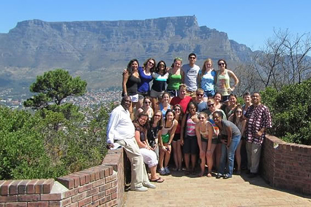 UConn Study Abroad in Cape Town 2012.