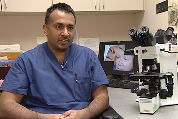 Dr. Omar Ibrahimi (Frank Barton/UConn Health Center Photo)