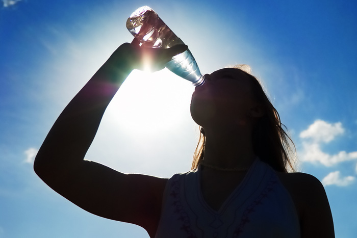 Drinking water (Shutterstock photo)