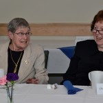 Founding faculty members, Drs. Martha Lepow and Naomi Rothfield, were honored during the School of MedicineÕs Group on Women in Medicine and Science Inaugural Ceremony April 30, 2012. (Tina Encarnacion/UConn Health Center Photo)