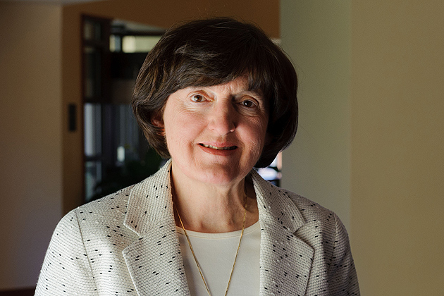 Lynn Healy, professor of social work. (Peter Morenus/UConn Photo)