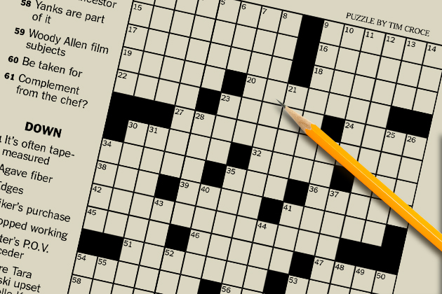 Creating Crosswords For The New York Times Uconn Today
