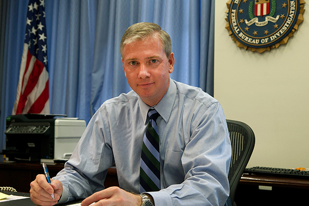 Jim Trainor ’93 MPA, deputy assistant director, FBI Cyber Division. Trainor has worked for the FBI since 1996. (Photo courtesy of the FBI)