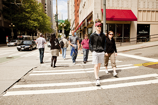 The 'walkability' of cities can have long-term health benefits. (istock photo)
