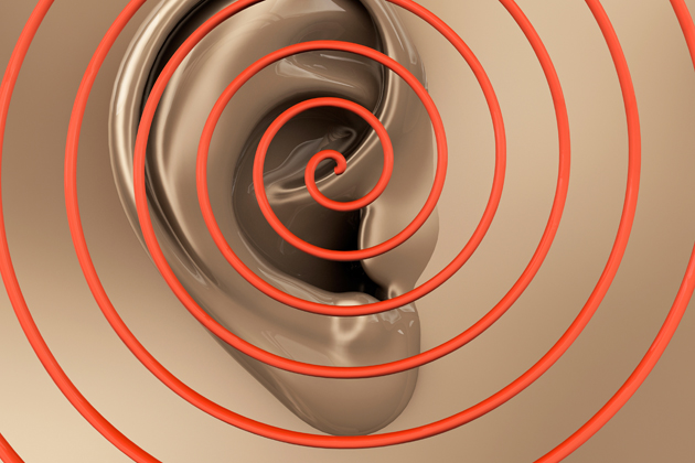 Illustration of an ear with waves emanating. (iStock Image)