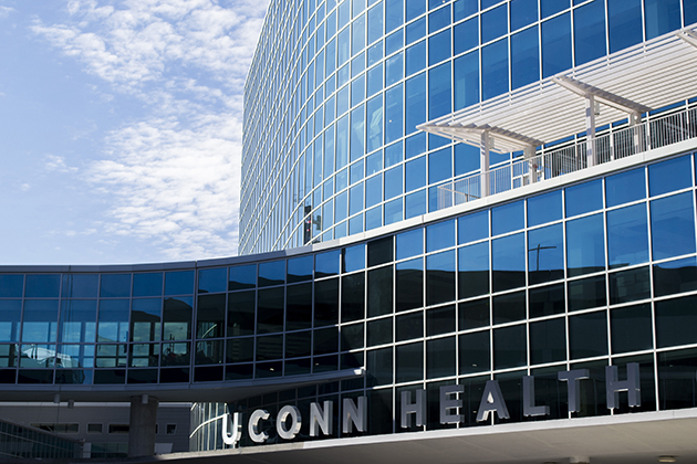 UConn Health's Outpatient Pavilion, which opened in 2015. (Tina Encarnacion/UConn Health Photo)