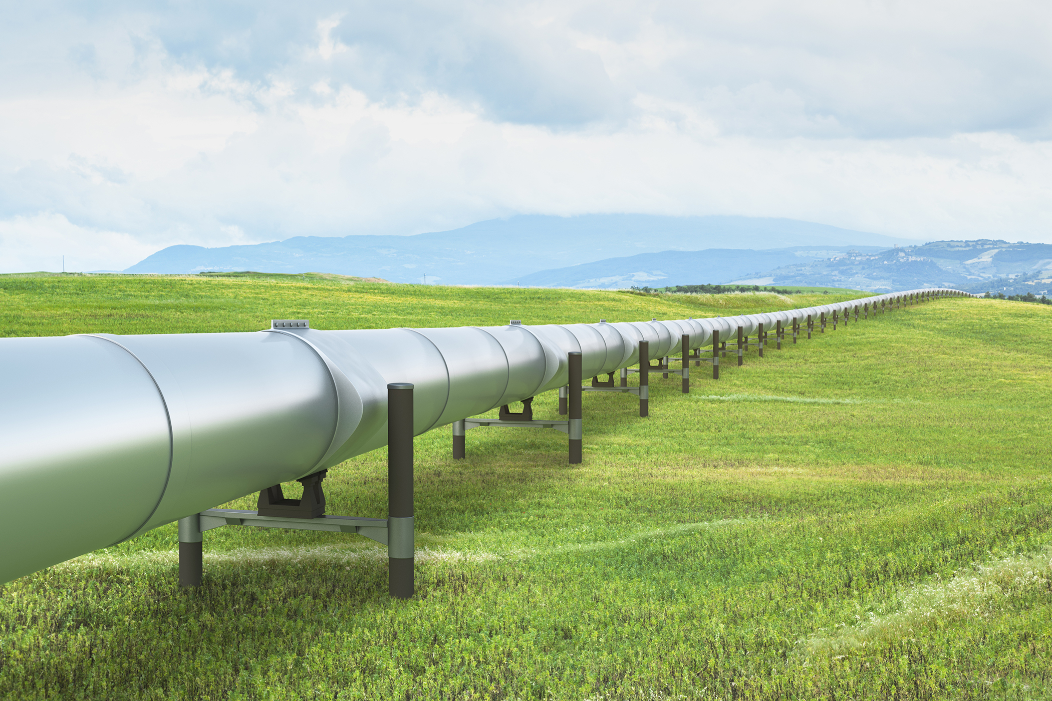 An artist's rendering of the Keystone XL Pipeline (iStock Photo)