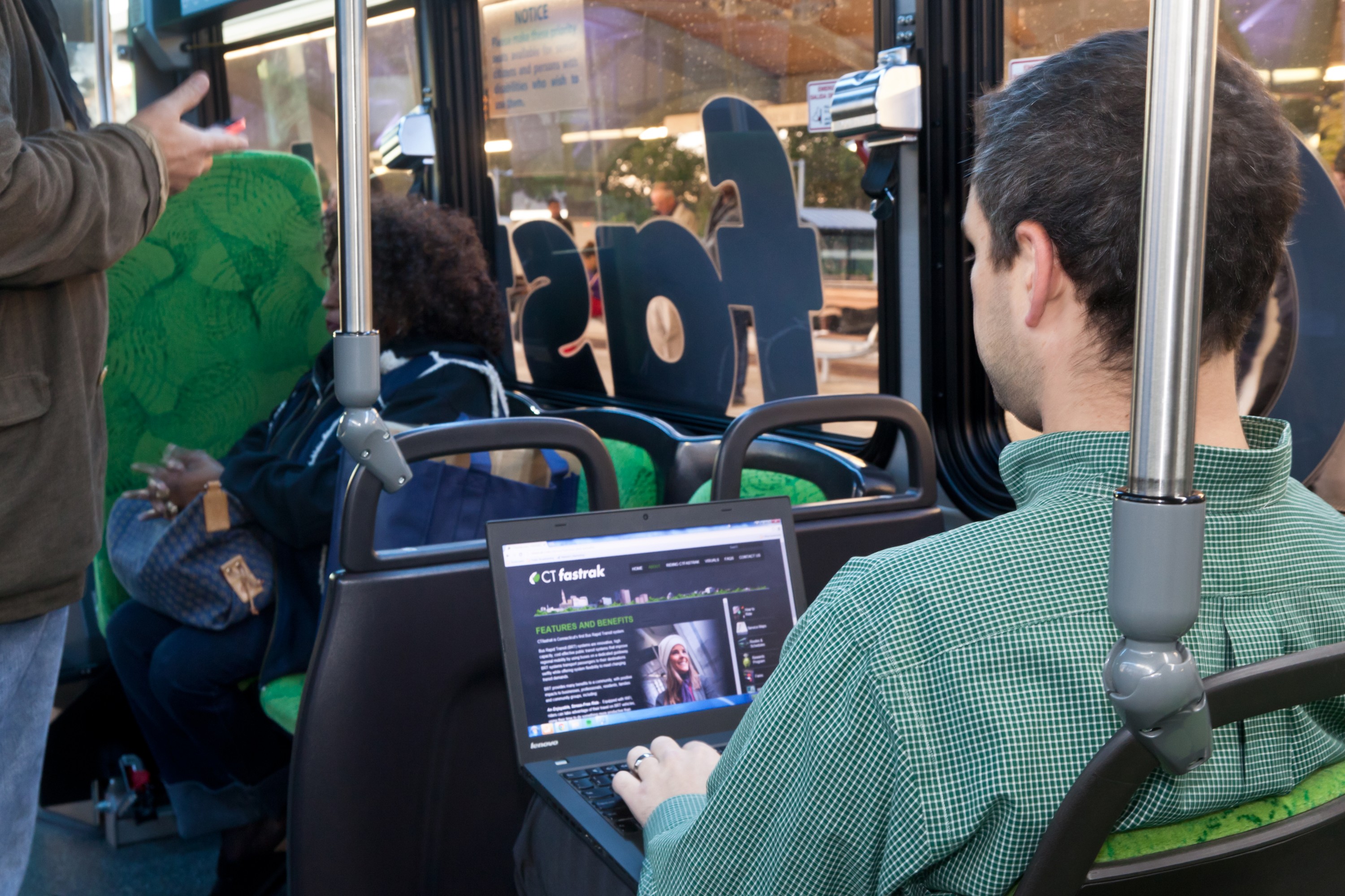 CTfastrak, Connecticut’s first Bus Rapid Transit system, is a system of bus routes that use a bus-only roadway for all or a portion of the trip.