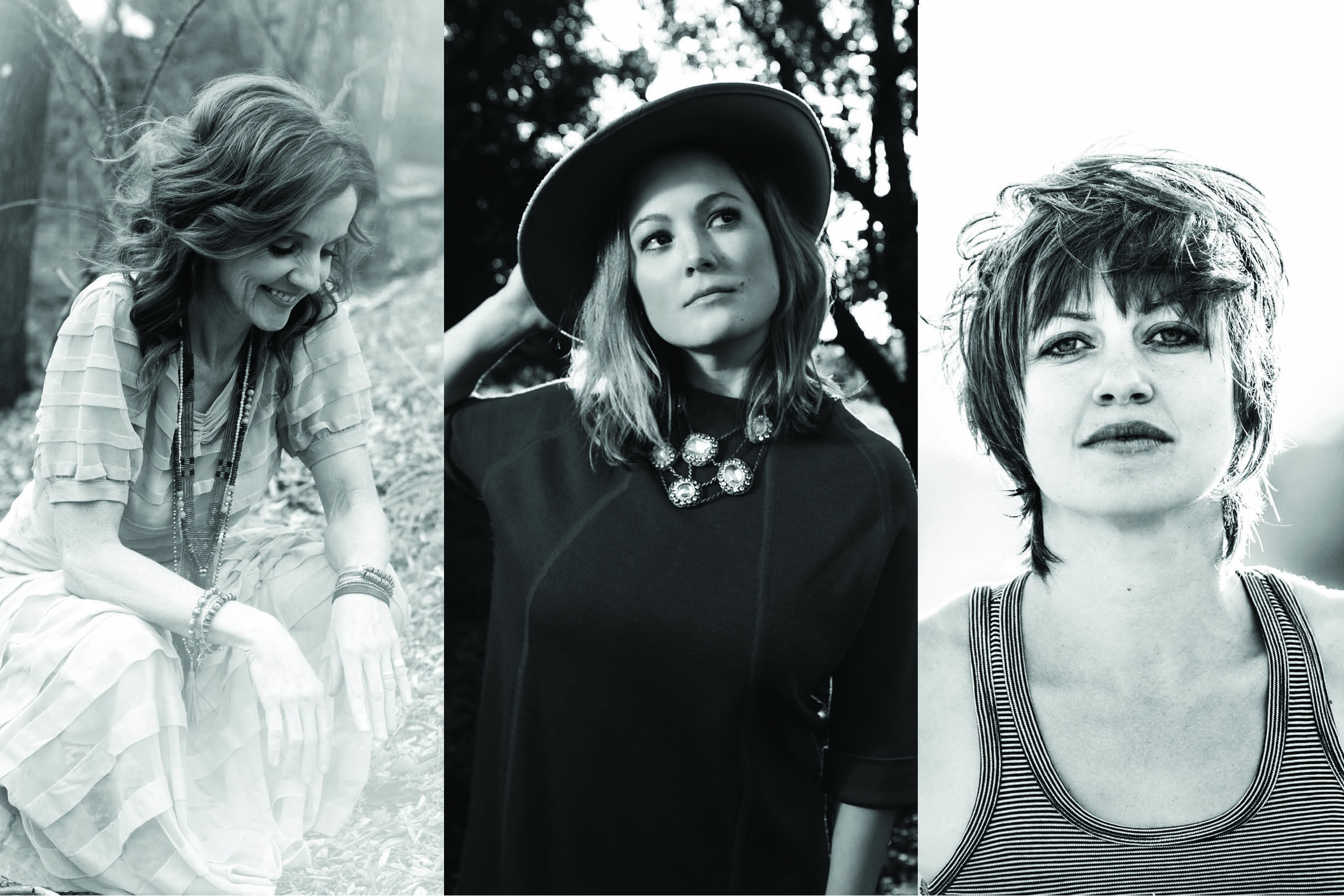 Singer-songwriters from left, Patty Griffin, Sara Watkins, and Anais Mitchell will perform as part of 'The Use Your Voice Tour 2016' at Jorgensen Center for the Performing Arts on Saturday, March 5.