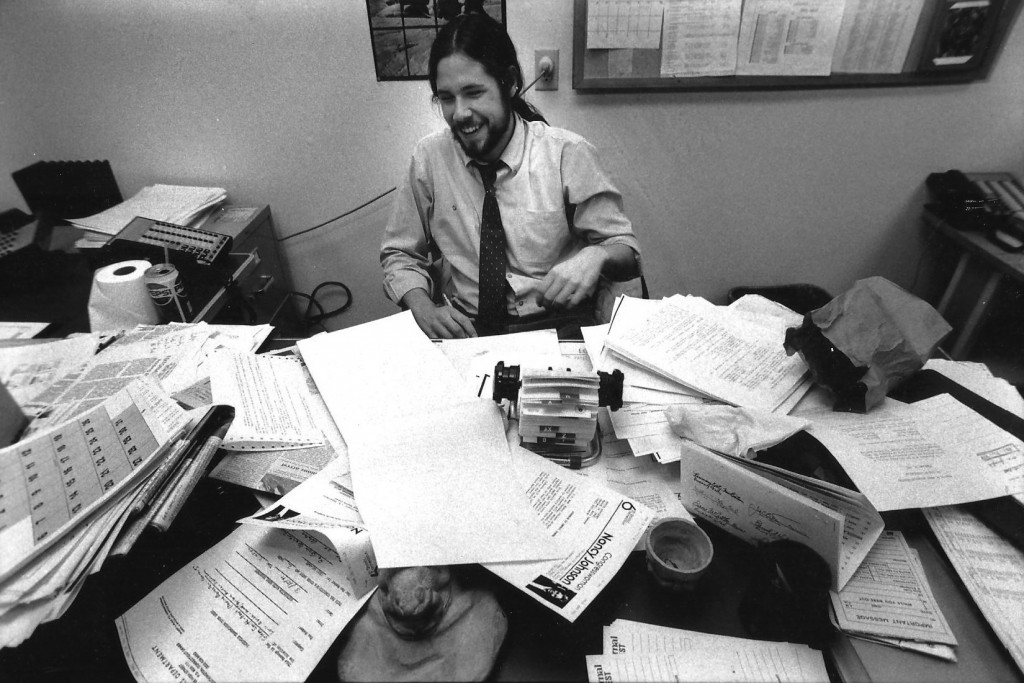 “To look like that and be a cop reporter, it really takes something,” said Smith’s first boss at Charleston’s The Post and Courier. (UConn Magazine photo)