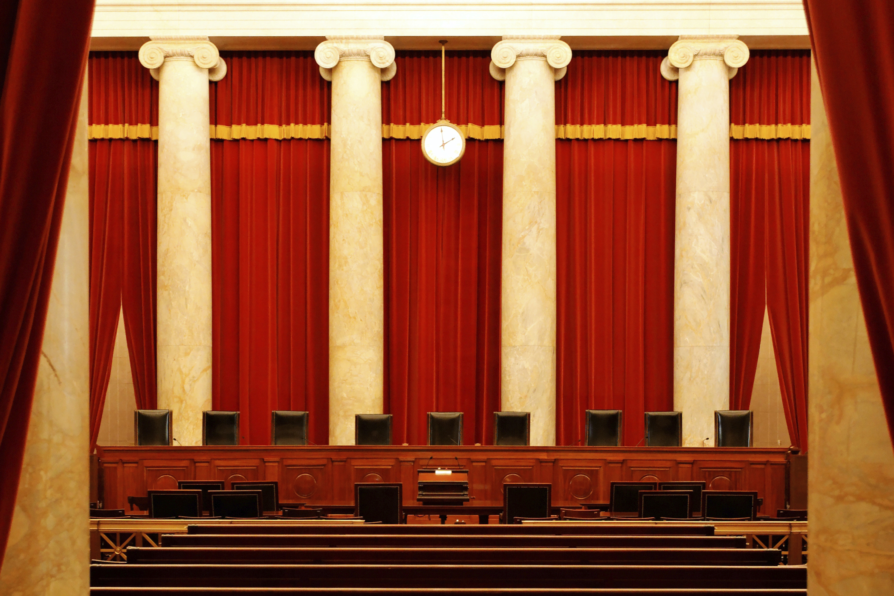 Judges' seats in the Supreme Court. (iStock Photo)