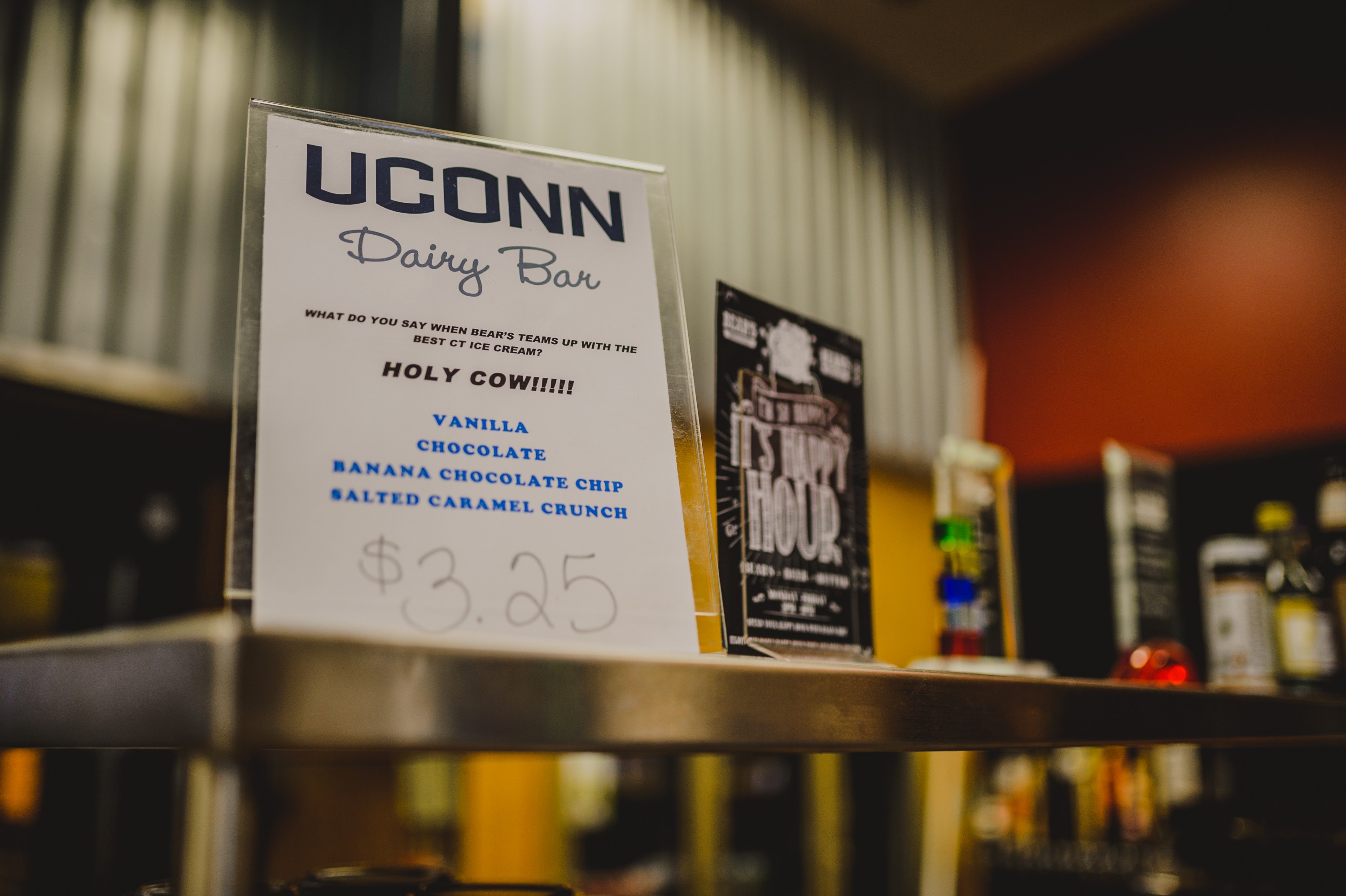 UConn Ice Cream has been added to the menu at Bear's Smokehouse.
