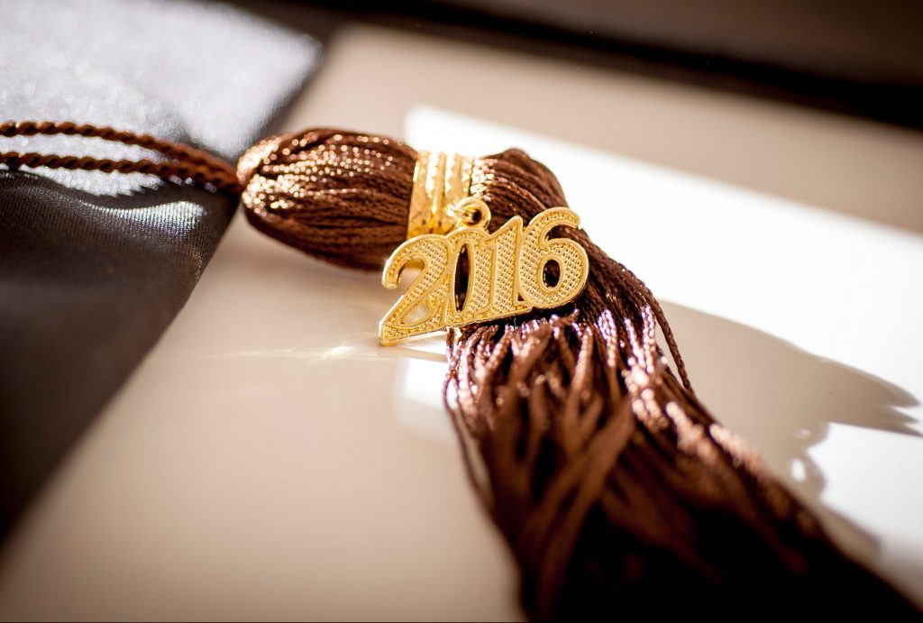 Cap and tassel.