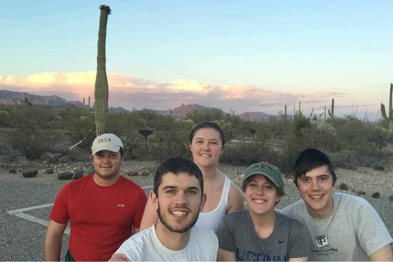 Goodnight UConn! We’re heading back into the wilderness to do some night herping to find some snakes. Thanks for coming with us on our trip! You can keep up with all of our desert adventures by following us @uconnherping