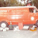 UConn Health's original paramedic van, Rescue 1