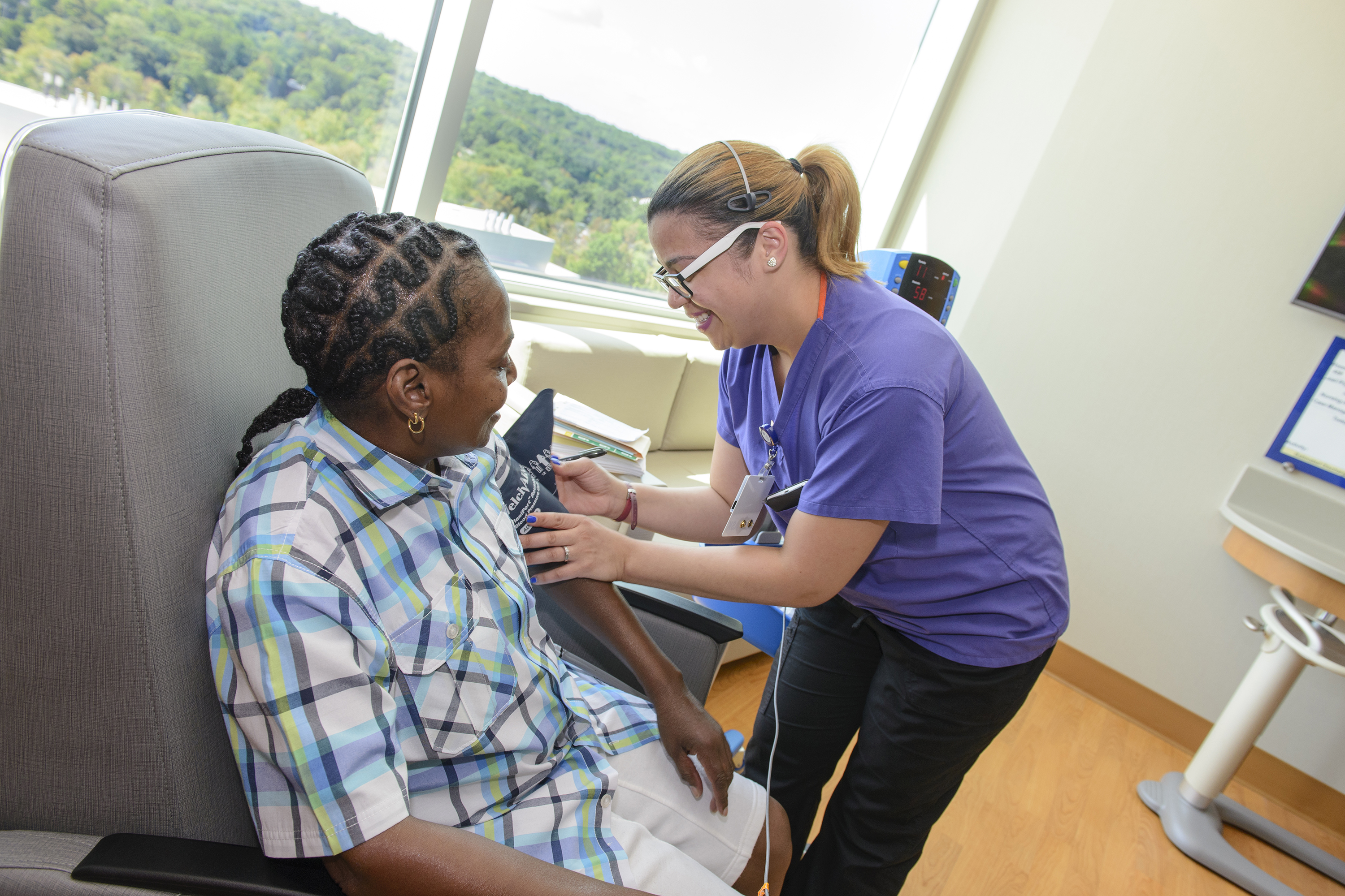 Patient care at the New England Sickle Cell Institute
