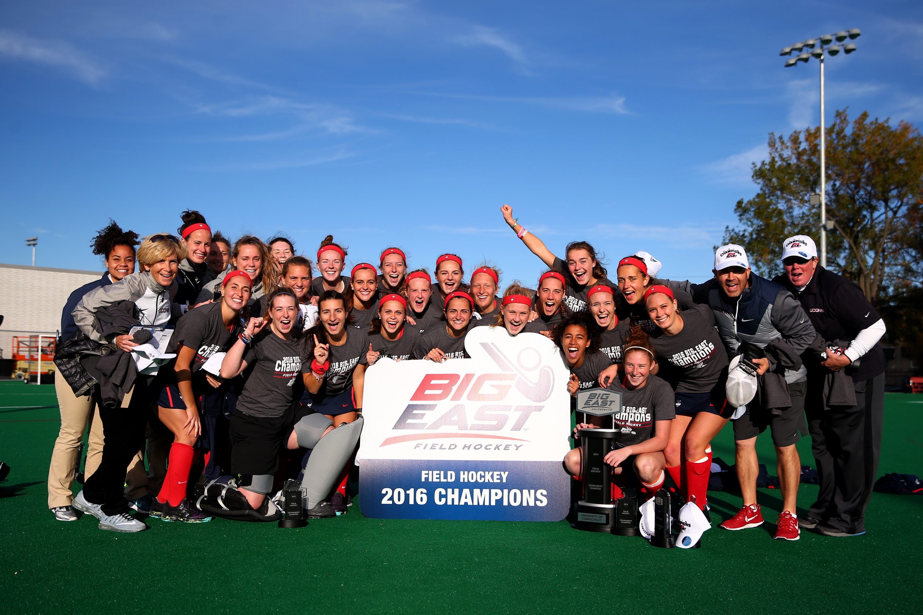 UConn defeated Liberty 3-2 to claim its fifth-straight Big East Tournament title, and will go on to play Boston College in the first round of the NCAA Tournament on Saturday. (Courtesy of Big East)