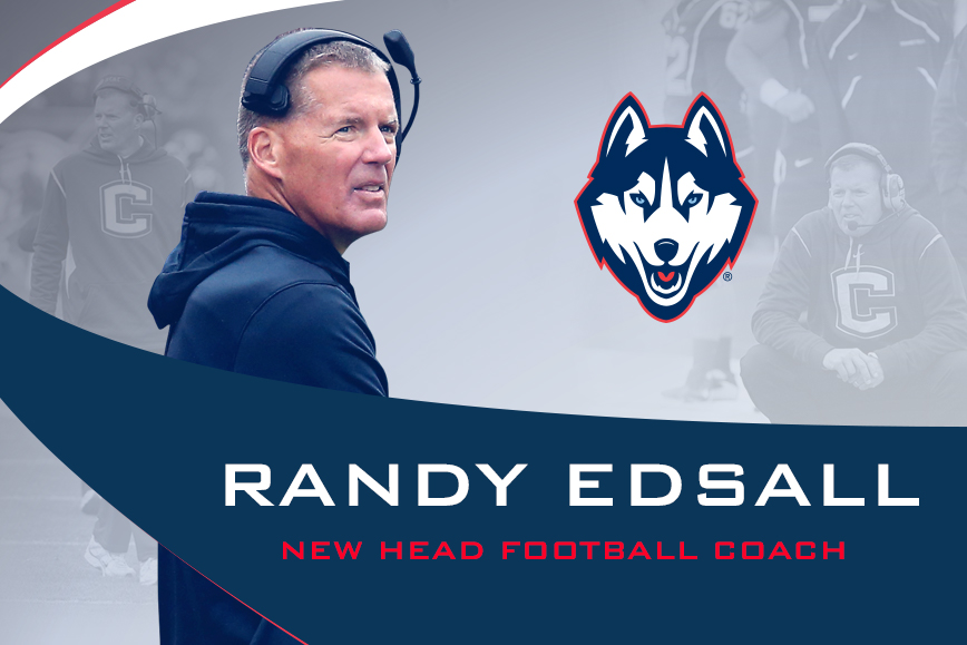 Randy Edsall named UConn's football coach.