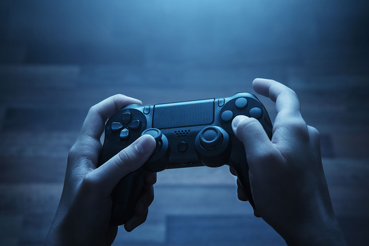 Video game controller. (Shutterstock Photo)