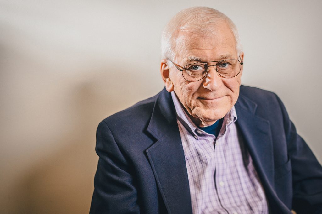 Cliff Nelson is retiring this semester after 19 years at UConn. (Nathan Oldham/UConn photo)