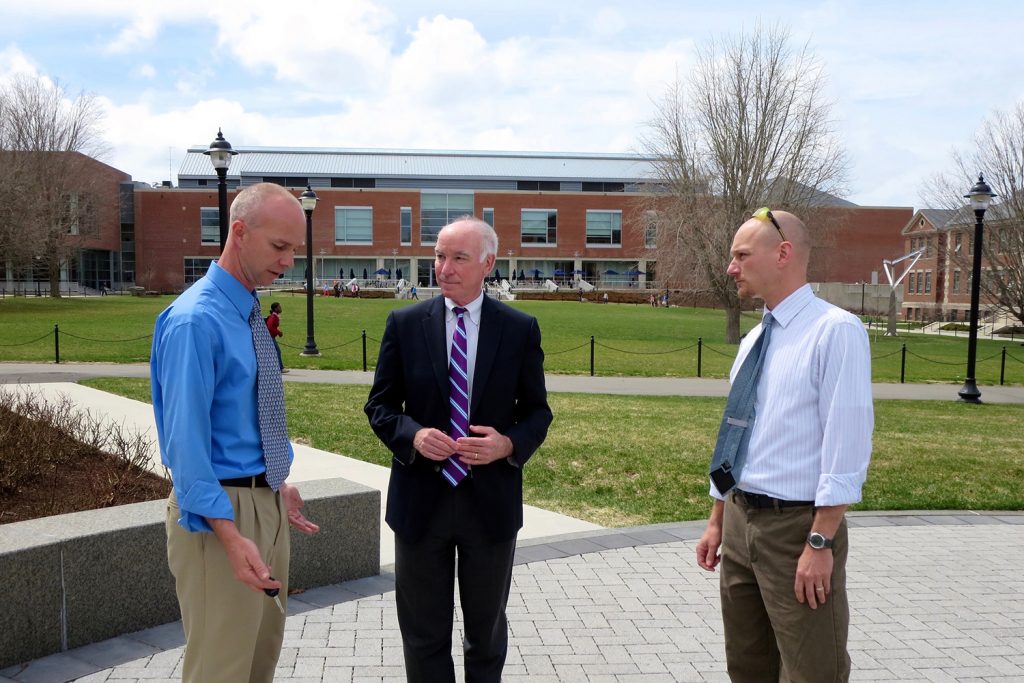 UConn’s innovative storm water management practices.