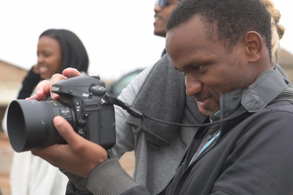A UConn researcher is working in three African countries, exploring ways to use video and photography to empower young people to tell the stories that matter to them. (Courtesy of Lisa Butler)
