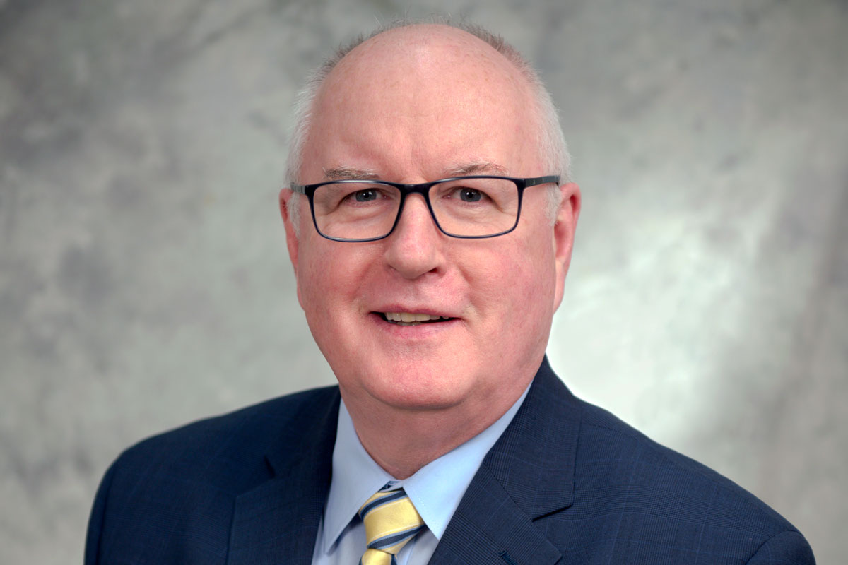 Dr. R. Lamont "Monty" MacNeil, Dean of the School of Dental Medicine (Janine Gelineau/UConn Health Photo)