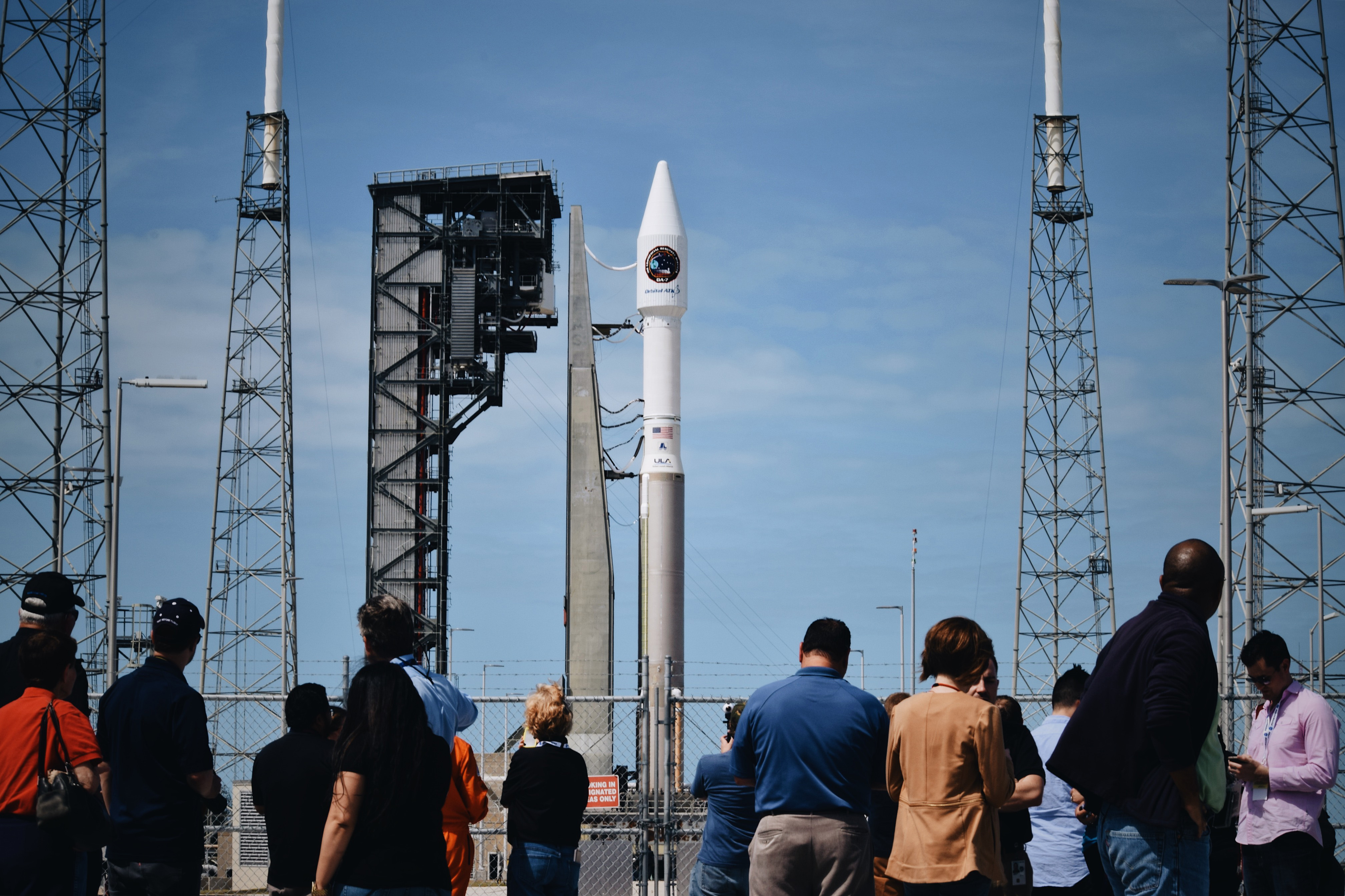 On the day before the mission, we were able visit the launchpad. This was NASA Orbital ATK's seventh mission as part of the Commercial Resupply Services Program for the International Space Station. The Cygnus Spacecraft, which held supplies along with several experiments to be conducted on the Space Station, rested on an Atlas V 401 rocket. Cygnus docked onto the International Space Station, and will be there until July 17, 2017. After its time is up, the Cygnus spacecraft will perform a controlled destructive reentry back to Earth. (Rafeed Hussain/UConn Photo)
