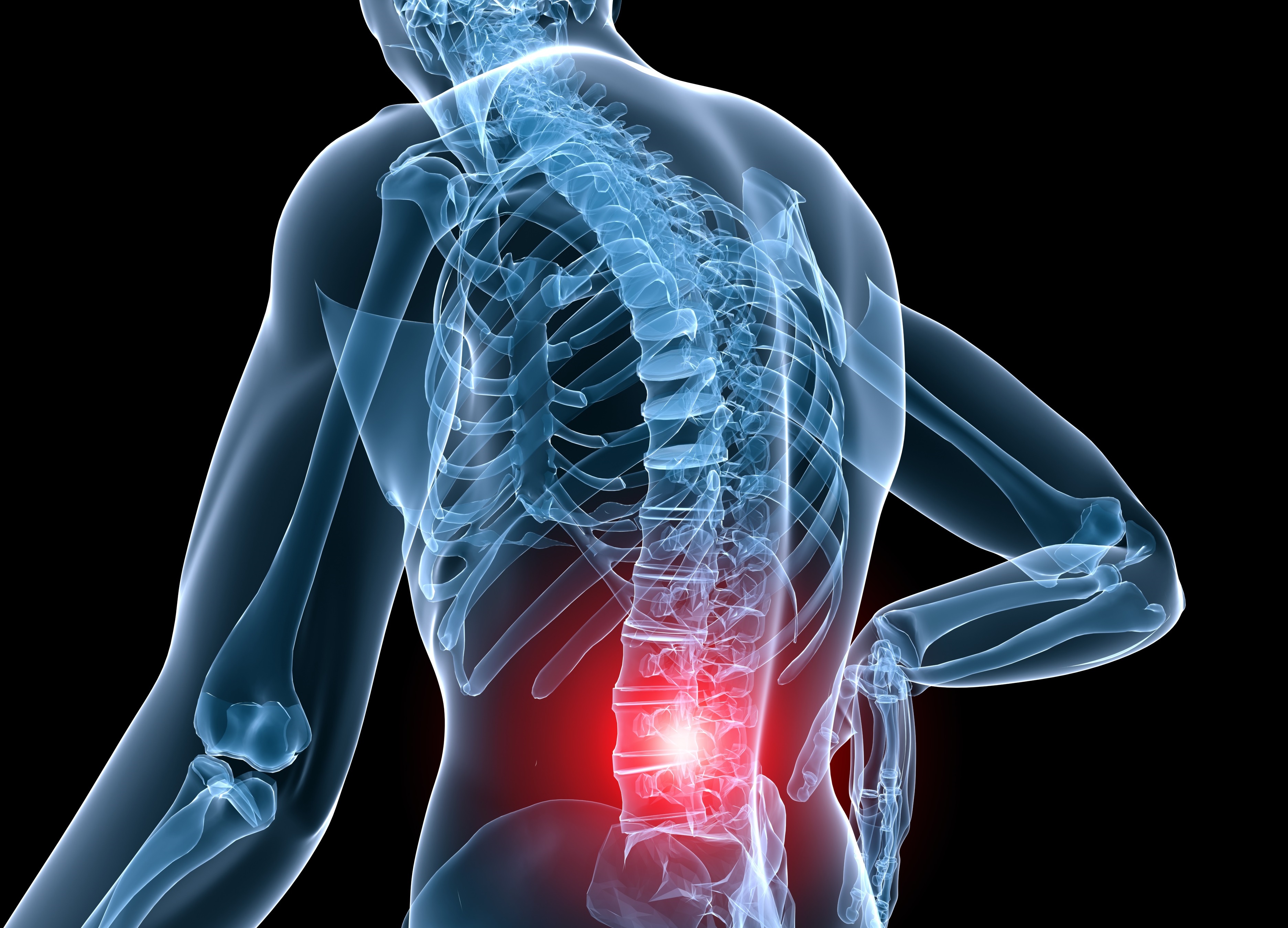 Lower pain in back
