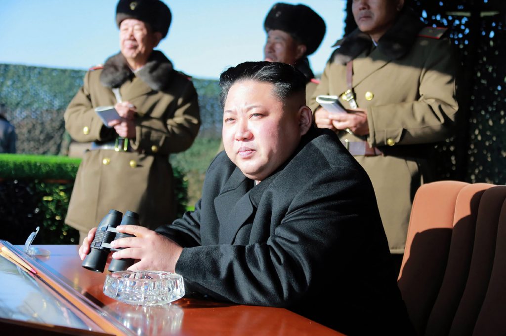 Kim Jong Un of North Korea. (KNS/AFP/Getty Images)