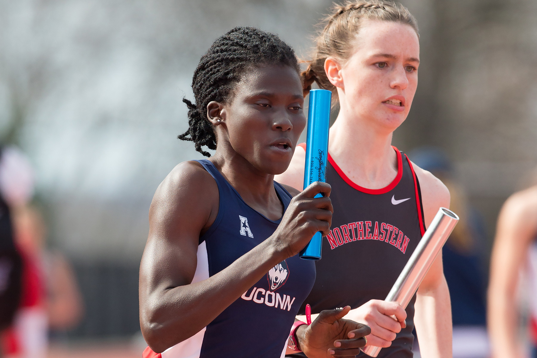 Sophomore Susan Aneno is traveling this week to Eugene, Ore. to compete in the NCAA Division I Outdoor Track and Field Championships. (J.J. Clark/UConn Photo)