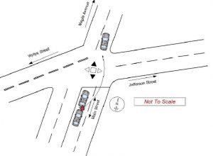 A sample from the database showing a detailed diagram of a crash.