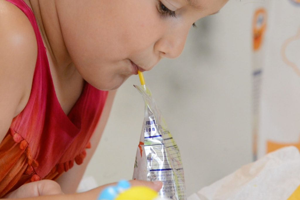 Rudd Center researcher Jennifer Harris says reducing children’s consumption of nutritionally poor fast food will require much more than just not listing unhealthy items on the menu. (Bret Eckhardt/UConn Photo)