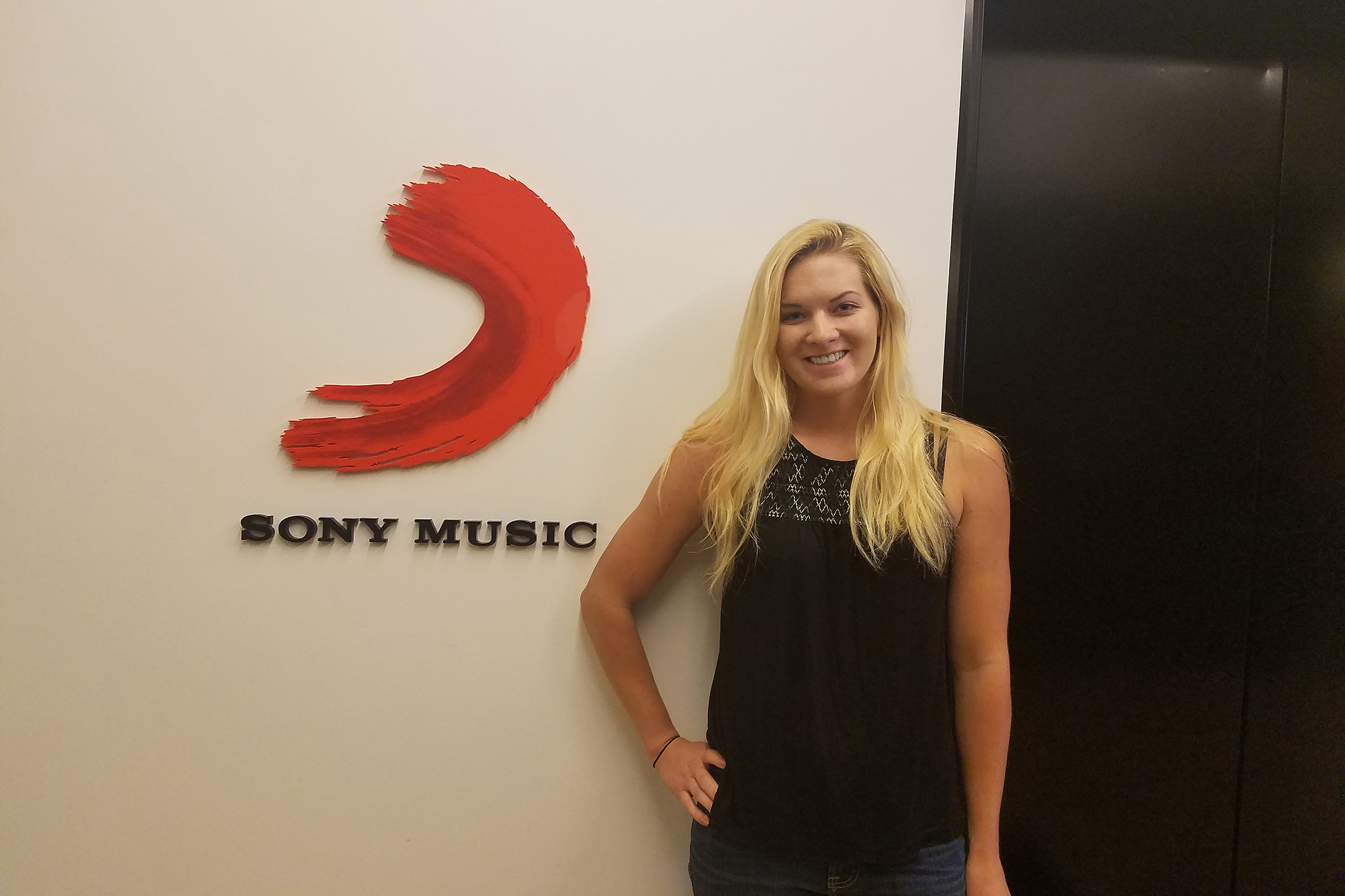 Maggie Quackenbush '17 (BUS) is one of only two recent graduates accepted for a two-year program at Sony Music that will take her to Manhattan, New Jersey, and Munich. (Photo courtesy of Maggie Quackenbush)